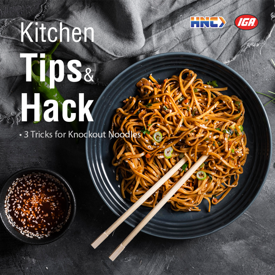 Kitchen tips and hacks: 3 Tricks for Knockout Noodles